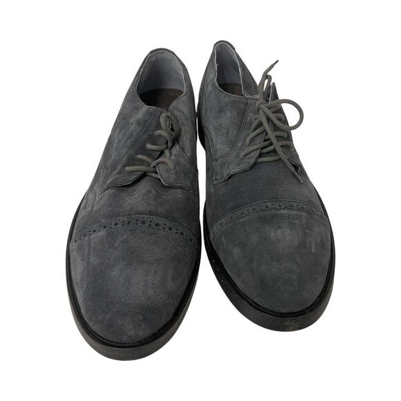 Naot Bondos Mens Oxford Dress Shoes EU 42 US 9 Charcoal Suede Lace Up NWOB main image 4